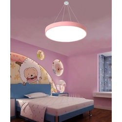 LEDsviti Hanging Pink design Panel LED 600mm 48W dzienna biel (13170) + 1x Przewód do paneli wiszących - 4 wiązka przewodów