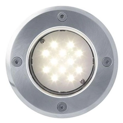 LEDsviti Lâmpada LED de chão móvel 1W branco quente 52mm (7814)