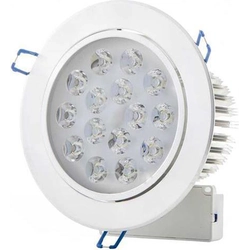 LEDsviti LED вградена точкова светлина 15x 1W студено бяло (381)