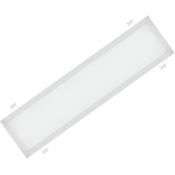 LEDsviti Λευκό ενσωματωμένο πάνελ LED με δυνατότητα ρύθμισης του φωτισμού 300x1200mm 48W ημέρα λευκό (998) + 1x ρυθμιζόμενη πηγή