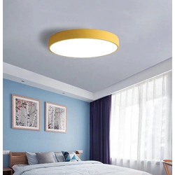 LEDsviti Painel de LED de design amarelo 500mm 36W branco quente (9813)