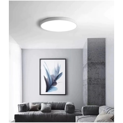 LEDsviti Panel LED de diseño blanco 500mm 36W blanco día (9728)