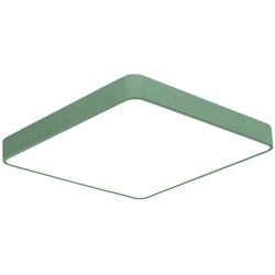 LEDsviti Panneau LED de plafond vert 400x400mm 24W blanc chaud avec capteur (13892)