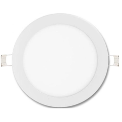 LEDsviti Panneau LED intégré circulaire blanc dimmable 300mm 24W blanc jour (6755) + 1x source dimmable