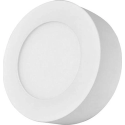 LEDsviti Pannello LED da incasso circolare bianco dimmerabile 120mm 6W luce calda (7597) + 1x sorgente dimmerabile