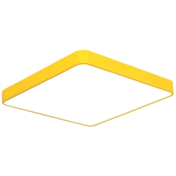 LEDsviti Pannello LED design giallo 400x400mm 24W bianco giorno (9814)