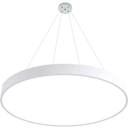 LEDsviti Pannello LED di design bianco sospeso 500mm 36W bianco giorno (13112) + 1x Cavo per pannelli sospesi - set di cavi 4