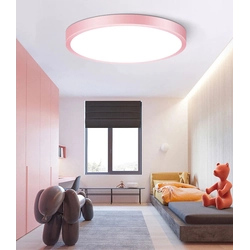 LEDsviti roosa disainiga LED-paneel 500mm 36W päev valge (9780)