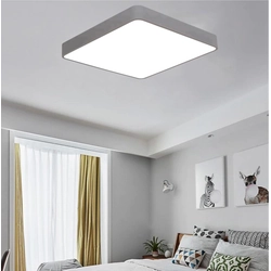 LEDsviti Šedý designový LED panel 600x600mm 48W denní bílá (9836)