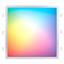 LEDsviti szabályozható beépített LED panel RGB 600x600 mm 25W (768)