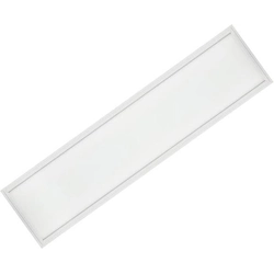 LEDsviti White LED panel with frame 300x1200mm 48W day white with emergency module (9766) + 1x frame