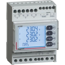 Legrand Analyzator sieci EMDX3 TH35 RS485 (412051)