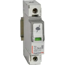 Legrand απαγωγέας υπέρτασης B+C 1P 12,5kA 320V AC 1,5kV ON 300 412270 - 412270