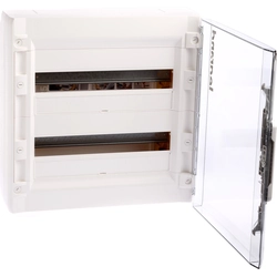 Legrand Aufputz-Schaltanlage, transparente Tür - 401657