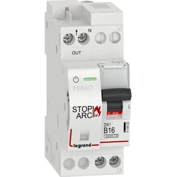 Legrand Brandgnistdetektor DX3 STOP ARC integrerad med strömbrytare 1P+N 6kA B16 415922