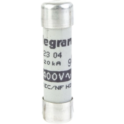 Legrand Цилиндричен предпазител 8,5x31,5mm 4A gG 400V (012304)