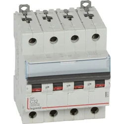 Legrand Circuit breaker 4P C 32A 6kA S304 DX3 407931