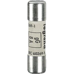 Legrand Cylindrical fuse link 10x38mm 8A gL 500V HPC (013308)