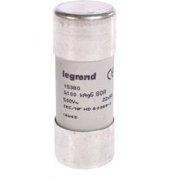 Legrand Cylindrical fuse link 22x58mm 80A gG 500V HPC 015380