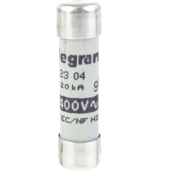 Legrand Cylindrical fuse link 8,5x31,5mm 4A gG 400V (012304)