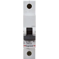 Legrand Disyuntor Legrand 419202 1P C 16A 6kA CA RX3 S301