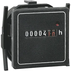 Legrand Licznik czasu pracy 200-240V AC 7(2) znaków analogowy pulpitowy 48x48mm 049555