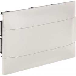 Legrand PRACTIBOX S, instalație de distribuție modulară încasabilă 1x12 uși albe 1x1P B16 RX3 135361P
