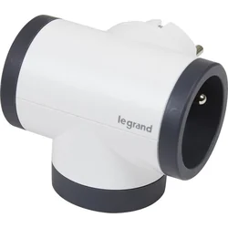 Legrand Ротационен сплитер 2X2P+Z+USB AC-B/G Legrand 049437 homp