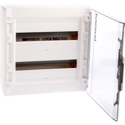 Legrand Surface-mounted switchgear, transparent door - 401657