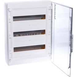 Legrand Surface-mounted switchgear, transparent door (401658)