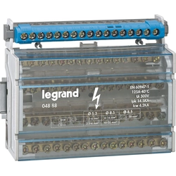Legrand Verbindungsstreifen 17-otworów blau IP2xN17 (004845)