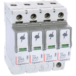 Legrand Защита от пренапрежение ON300 C 4P 20kA 1,2kV 412223