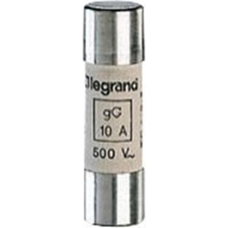 Legrandova válcová pojistková vložka 10x38mm 10A gG 10szt (013310)