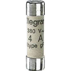 Legrandova válcová pojistková vložka 8,5x31,5mm 6A gG 400V (012306)