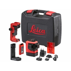 Leica Lino L6R-1 Red line laser Effective beam with signal detector: 0 - 70 m | With battery and charger | In a suitcase