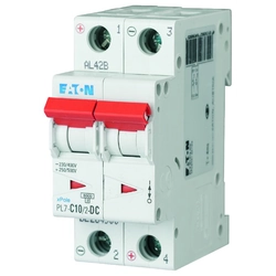Leistungsschalter 10kA Gleichstrom PL7-C10/2-DC