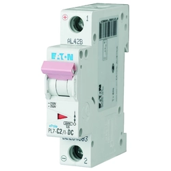 Leistungsschalter 10kA Gleichstrom PL7-C2/1-DC