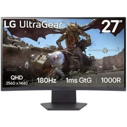 LG Gaming Monitor 27GS60QC-B Quad HD 27&quot; 144 Hz 50 - 60 Hz 180 Hz