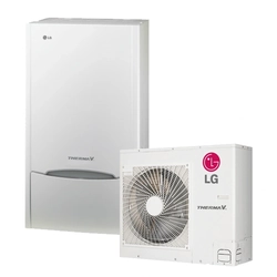 LG Therma V delad värmepump 9 kW