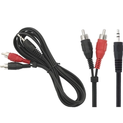 Liitäntä PLUG 3,5ST-2xWTYK RCA 15m 1 Kappale