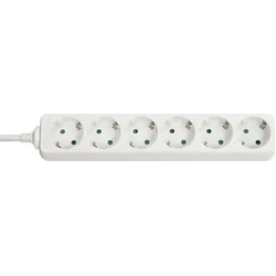 Lindy power strip 6 sockets 1.4 m white