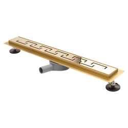Lineáris lefolyó Rea Greek gold gloss pro 80 cm- Plusz 5% kedvezmény REA5 kóddal