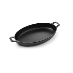 Little Chef mini black saucepan - oval