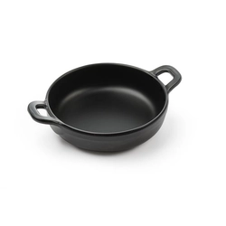 Little Chef mini black saucepan - round