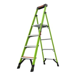 Little Giant Ladder Systems, MIGHTY LITE 1x4 M6, scară din fibră de sticlă