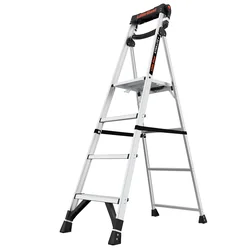 Little Giant Ladder Systems XTRA-Lite PLUS 4 degraus, alumínio