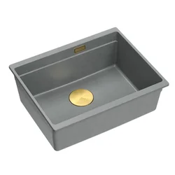 Logan granite sink 100 Gray Metallic