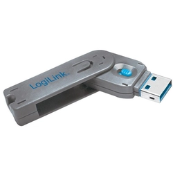 LogiLink USB-portlås med nyckel (AU0044)