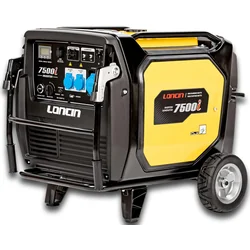 LONCIN LC7500i GÉNÉRATEUR INVERTER GÉNÉRATEUR GROUPE ÉLECTROGÈNE INVERTER 230V 7.5 KW ESTART - DEMARREUR Atlas Copco P6000I - EWIMAX -