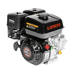 Loncin-moottori G200FB-U vaaka-akseli 20 mm / 49 mm G200FB-U